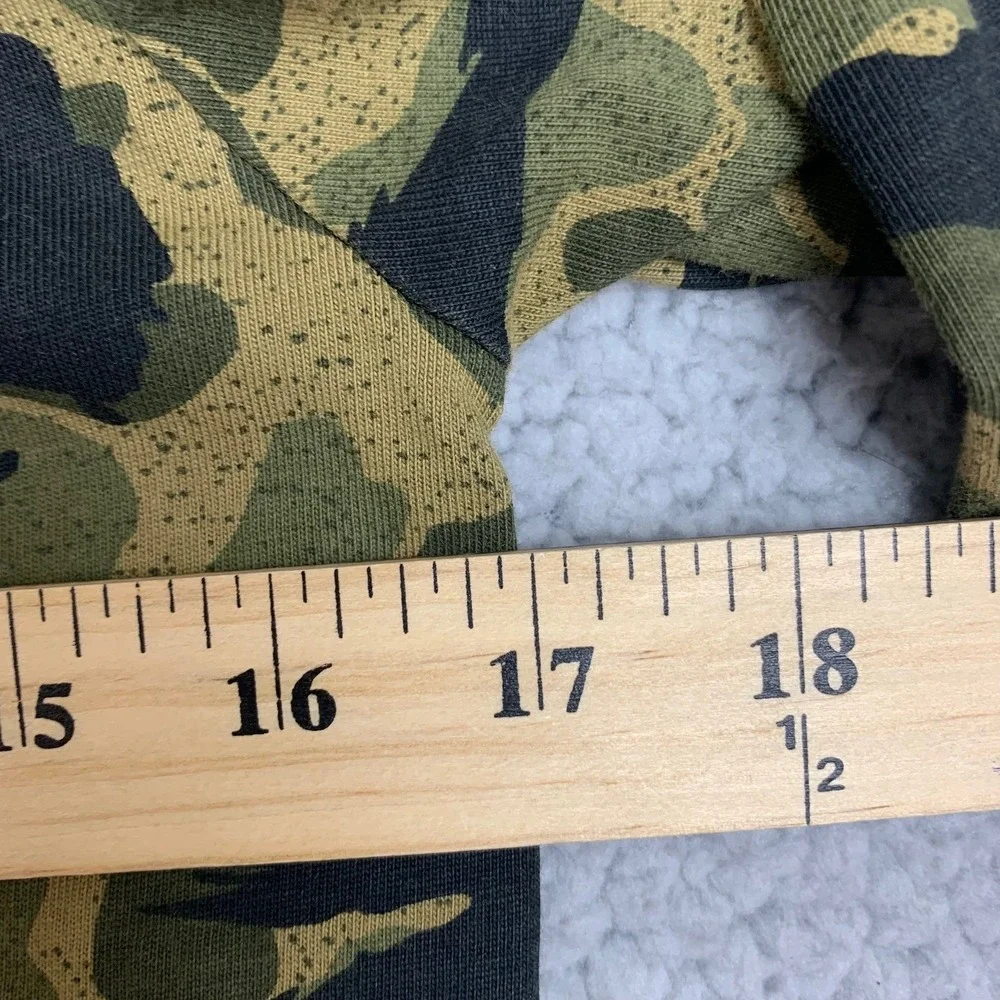 Carhartt‎ T-Shirt Boys S (8-10) Green Cotton Camo Graphic Logo Long Sleeve